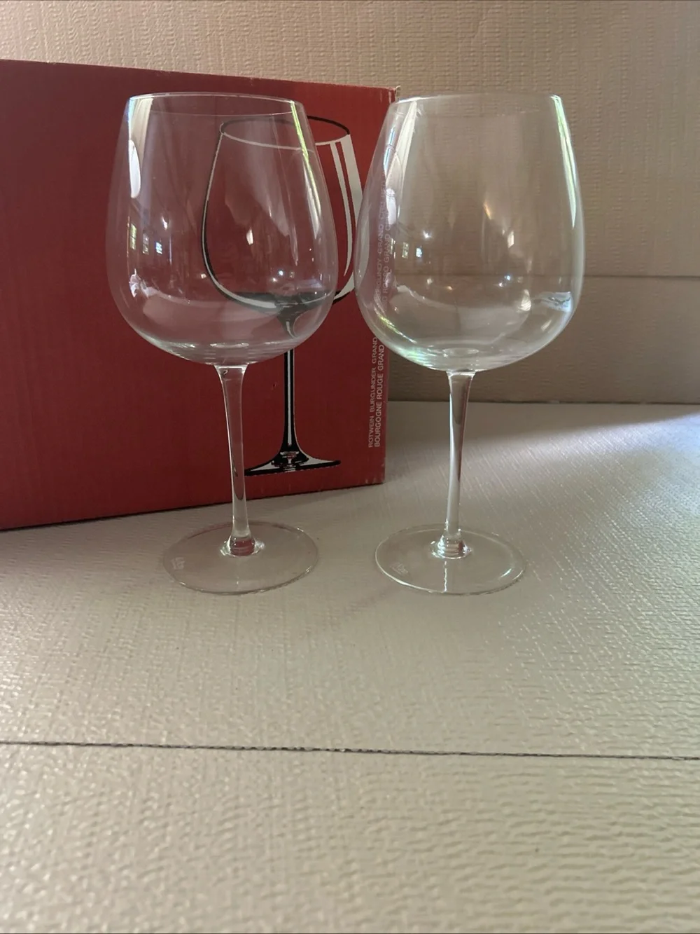 Rosenthal Red DiVino Wine Glasses